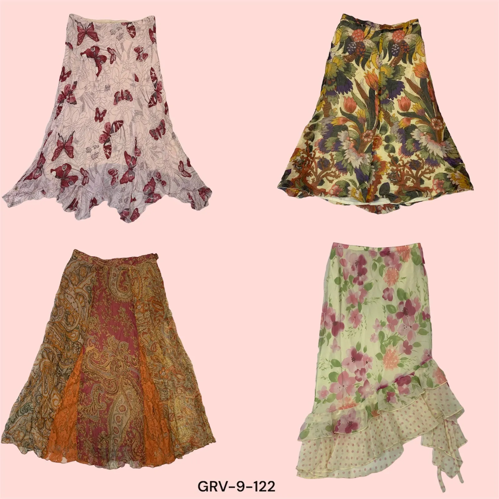 100 Y2K Poly Skirts | Affordable £3 Bundle