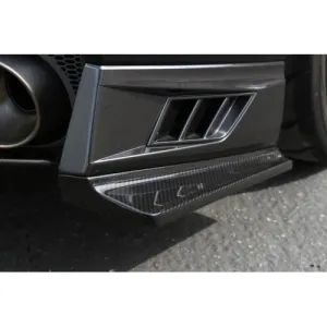 APR Rear Bumper Skirts | 2017-2019 Nissan R35 GT-R (FS-603527)