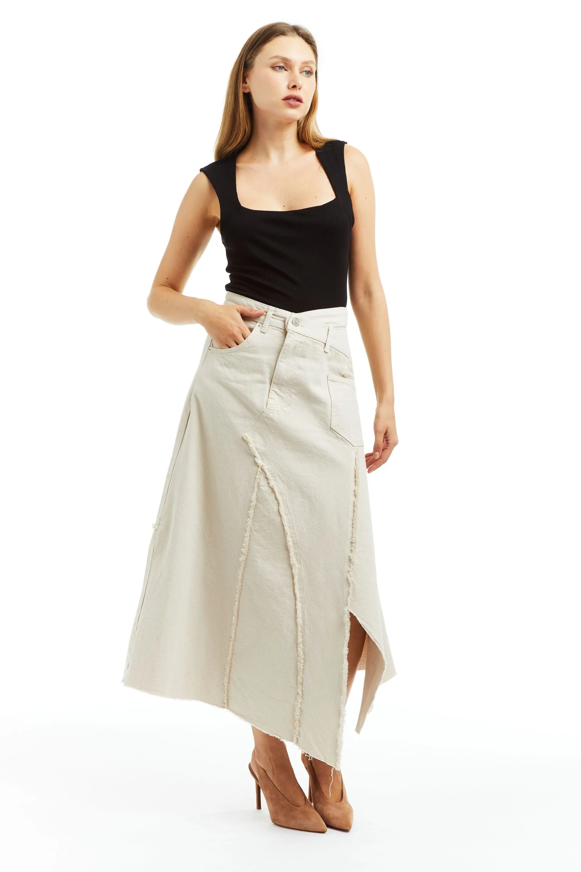 Asymmetrical Redone Skirt