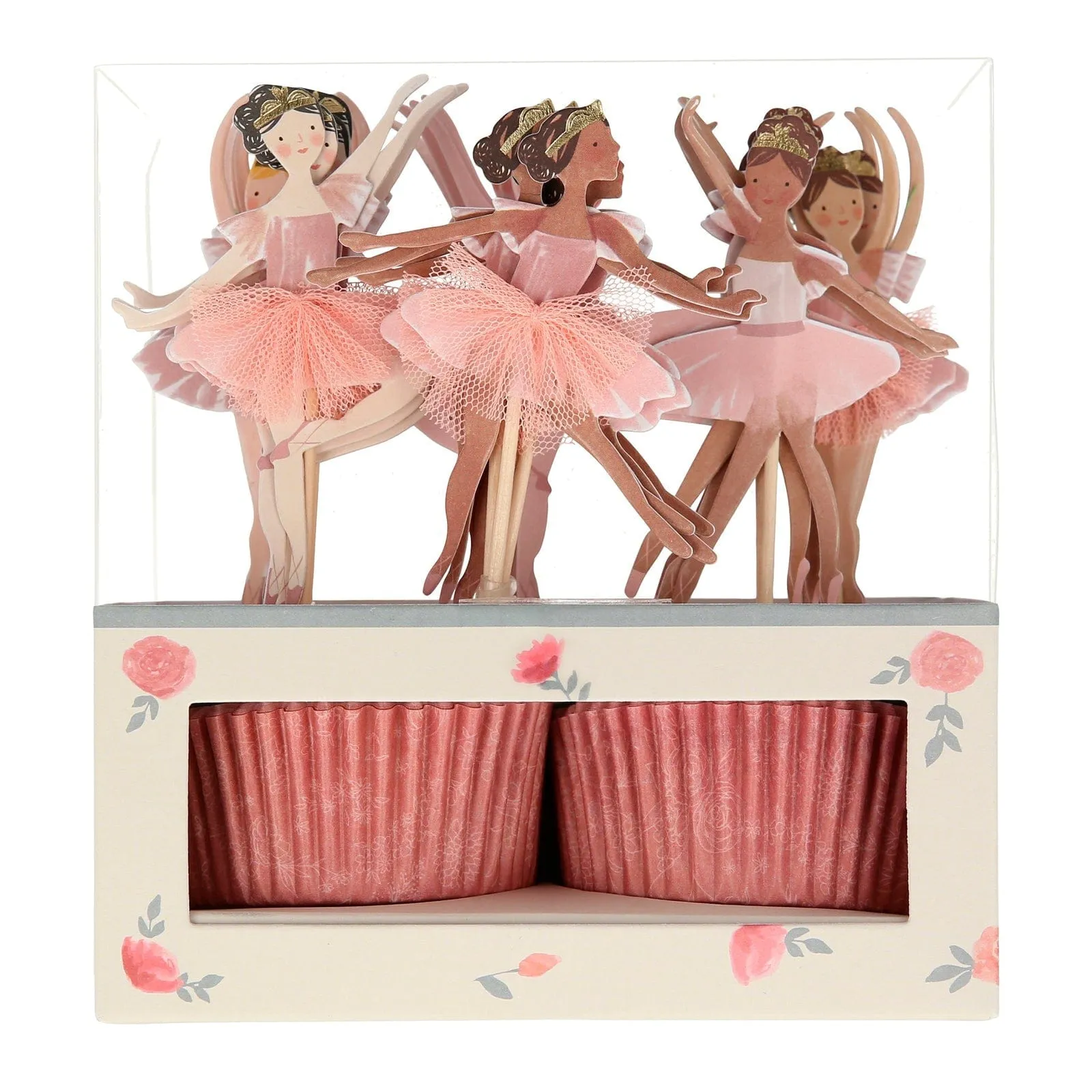 Ballerina Cupcake Kit (With 24 Toppers)