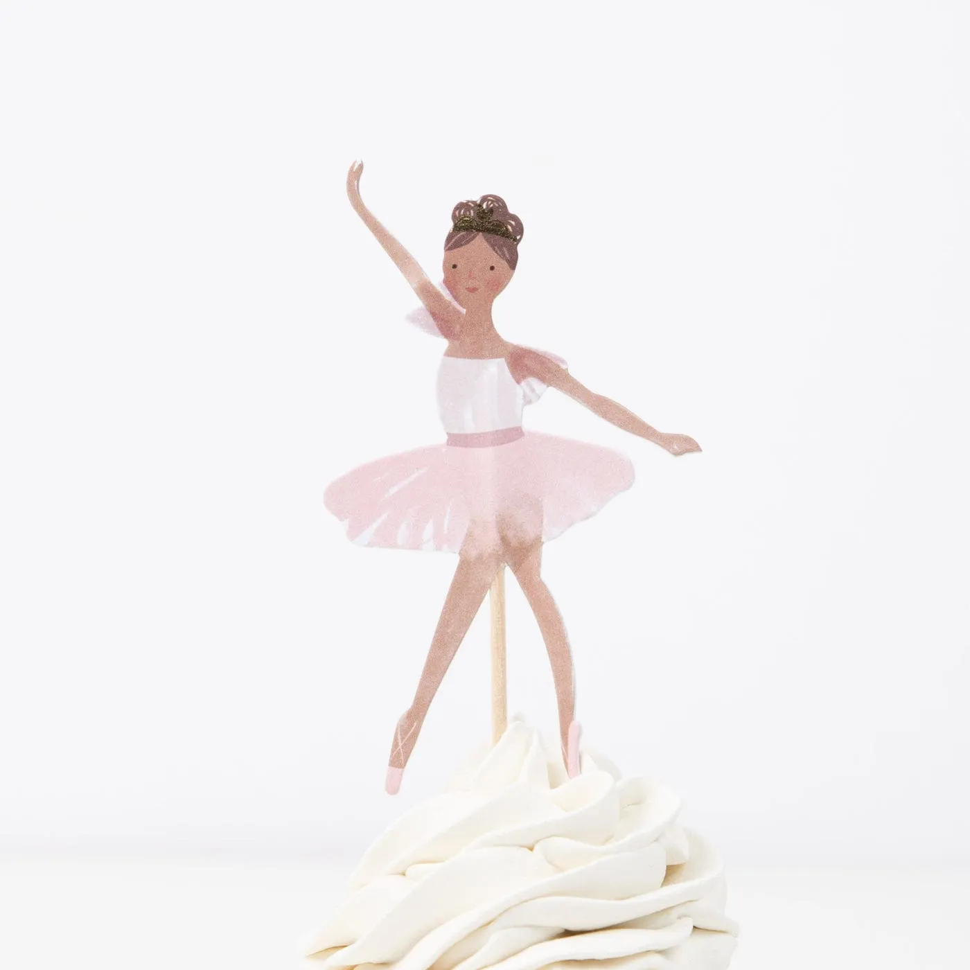 Ballerina Cupcake Kit (With 24 Toppers)