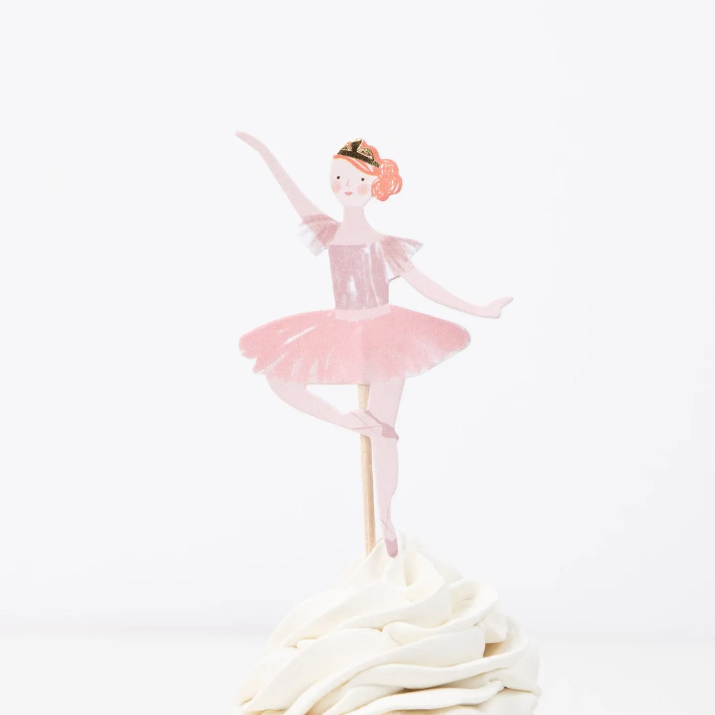 Ballerina Cupcake Kit (With 24 Toppers)