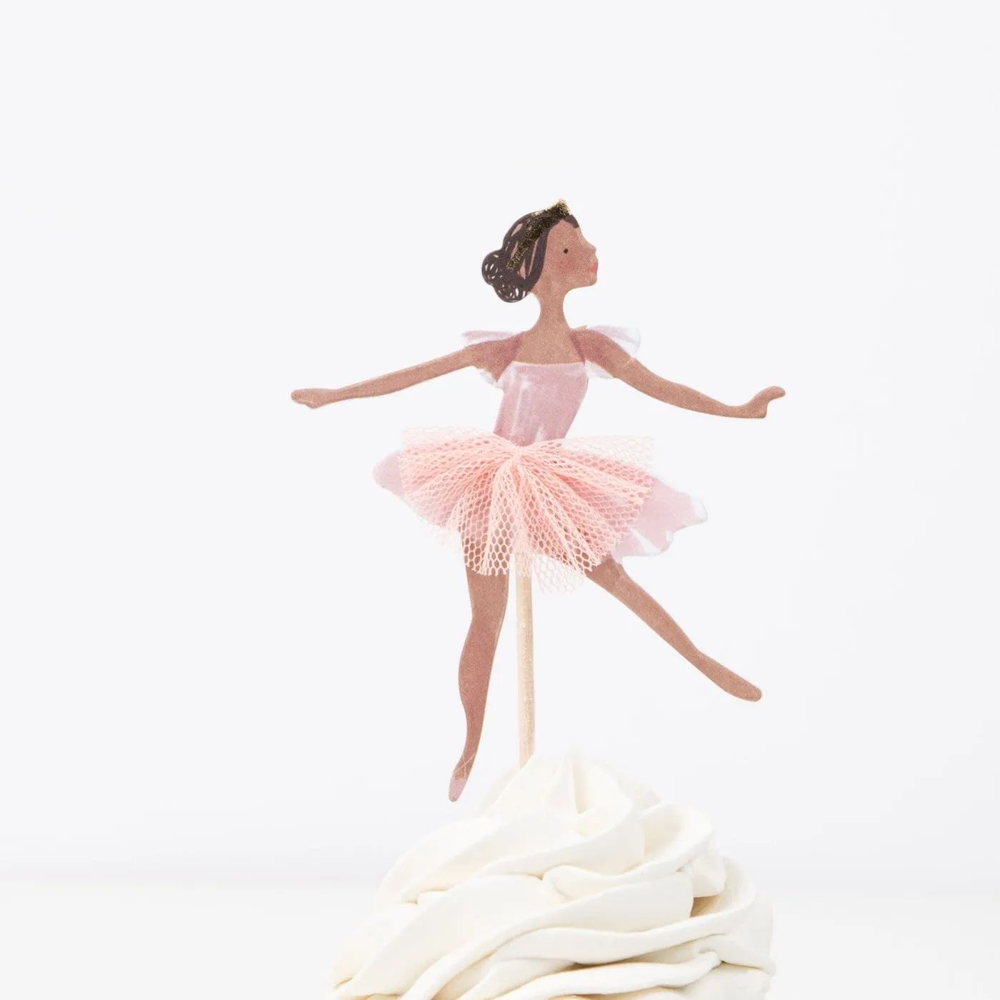 Ballerina Cupcake Kit (With 24 Toppers)