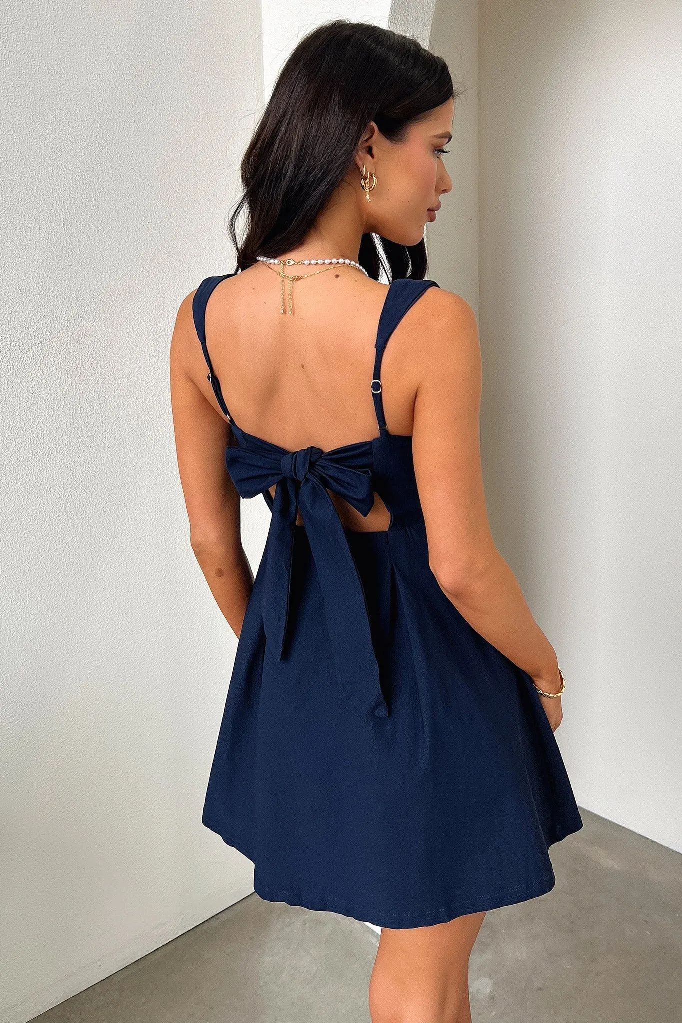 Bransley Dress - Navy