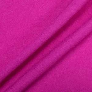 Bright Magenta Single Wool Crêpe