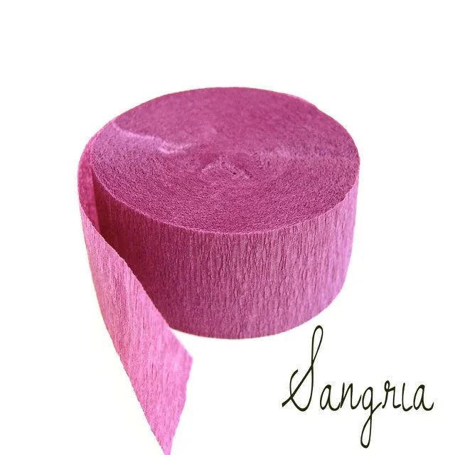 Crepe Paper Streamers (rolls)