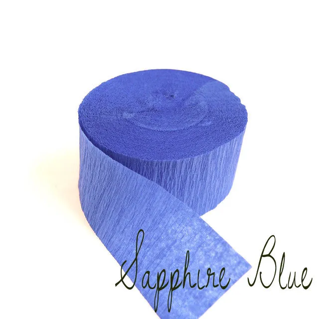 Crepe Paper Streamers (rolls)