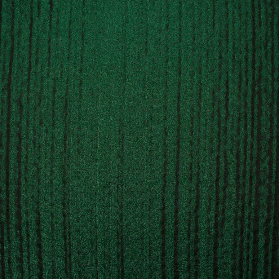 Emerald Green Metallic Cloqué