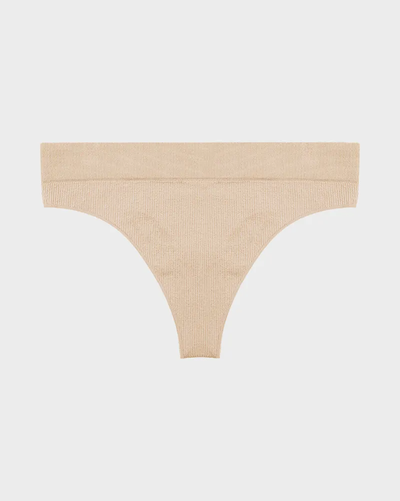 Everyday Comfort Seamless Low-Rise Thong