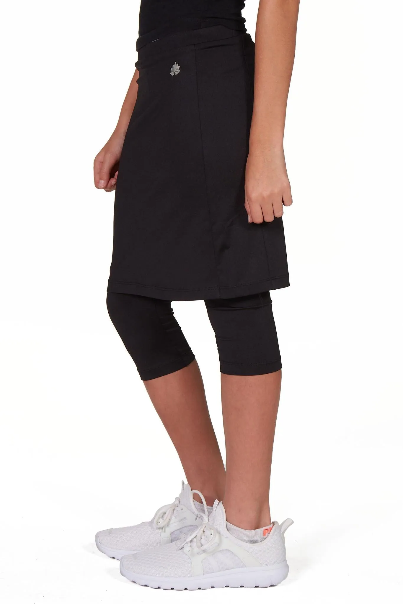 GIRLS Fit Snoga Athletic Skirt in Black (Petite)