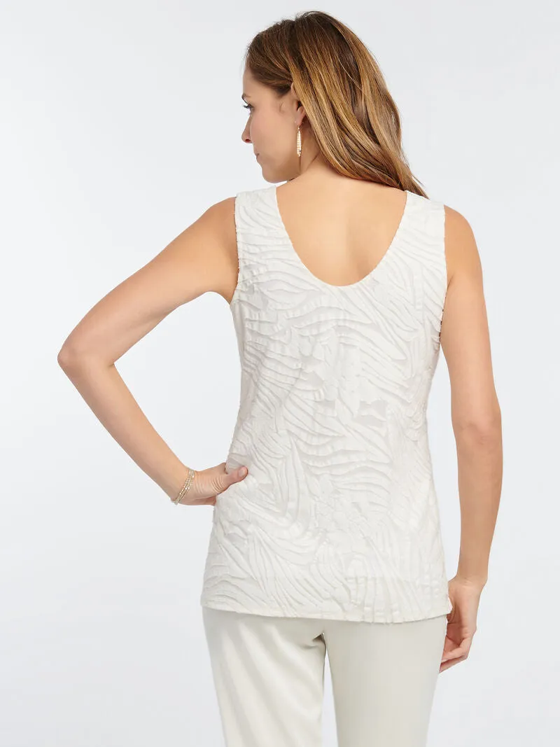 Make Waves Tank in Milk White