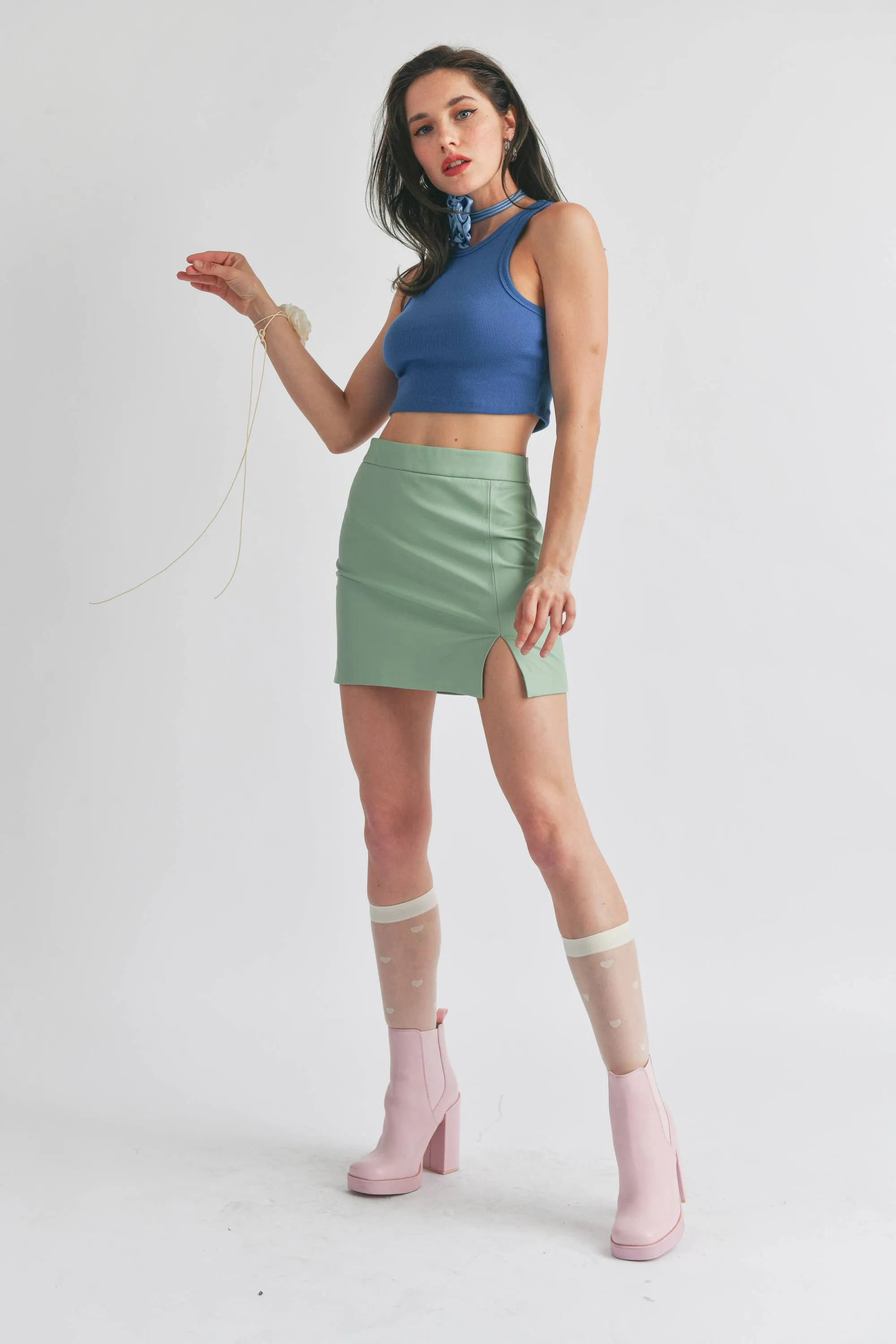 MINT MINI SKIRT