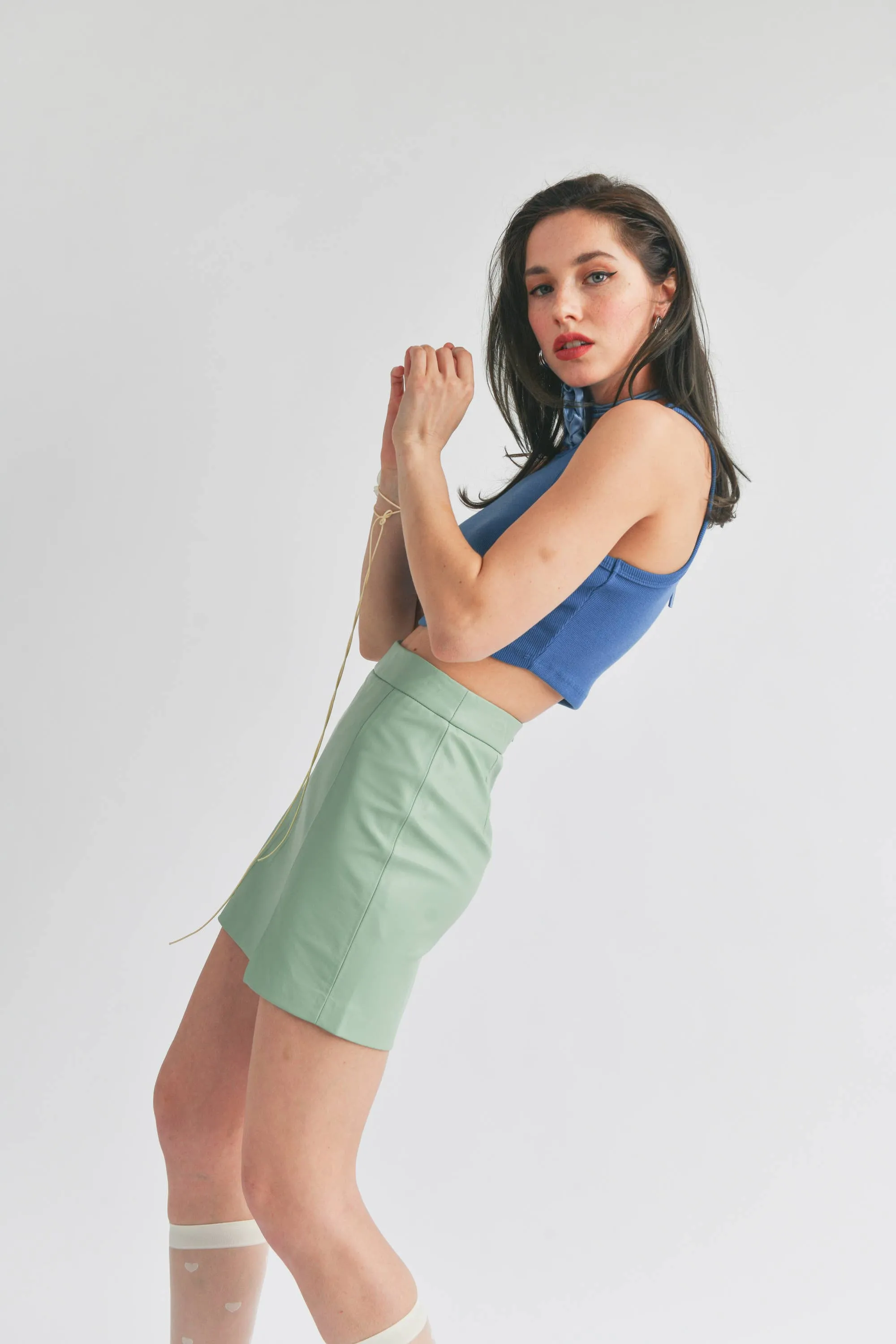 MINT MINI SKIRT