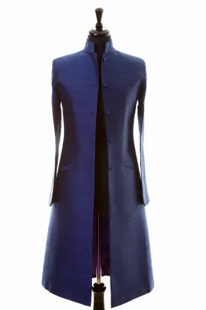 Nehru Coat in Midnight Blue