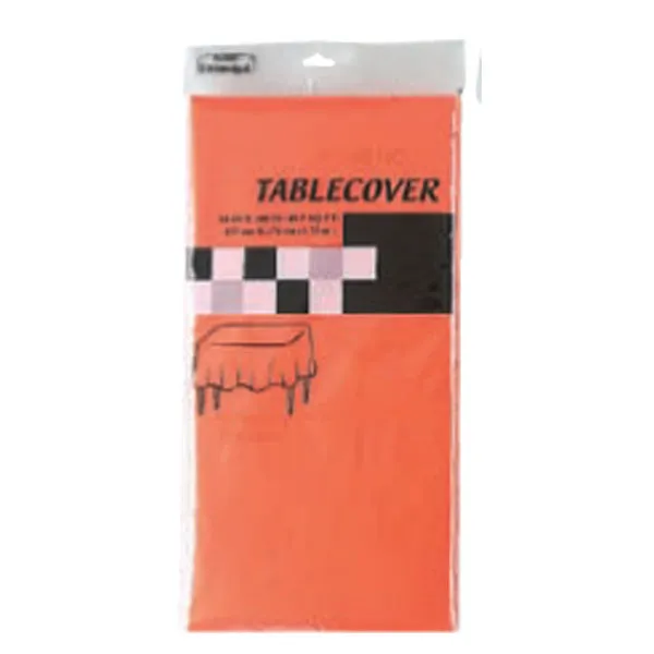 Orange Rectangular Table Cover