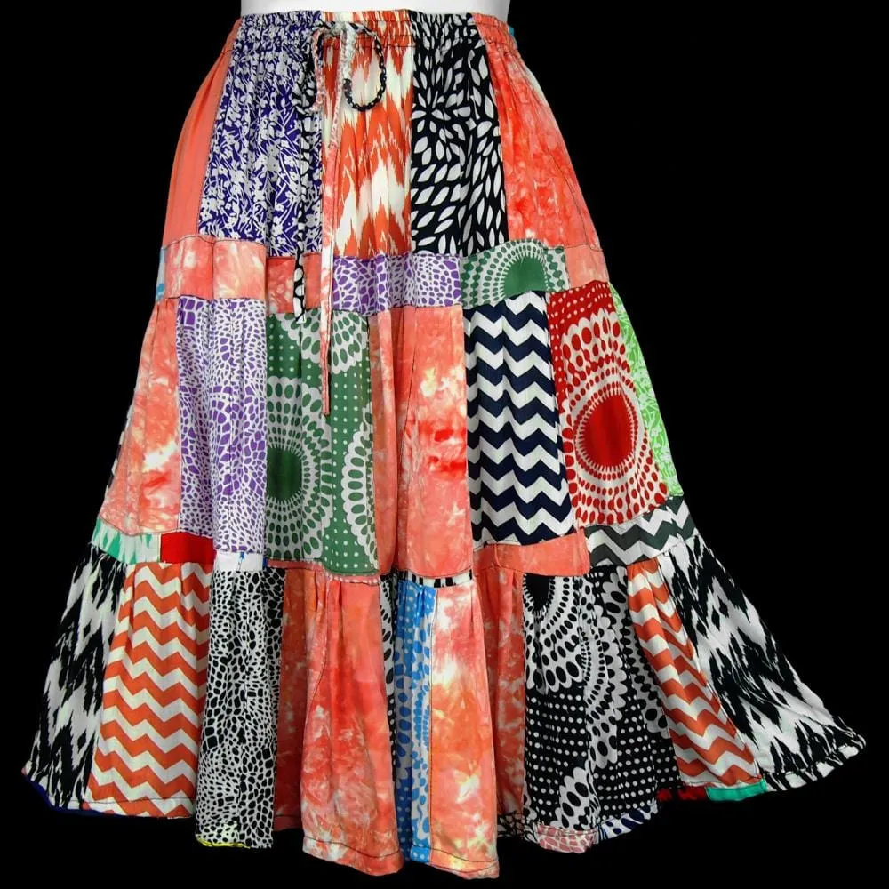 Patchouli Patchwork Skirt