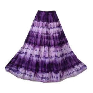 Rippled Colour Skirt