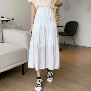 Sheer Below Knee-Length Summer Gypsy Skirts