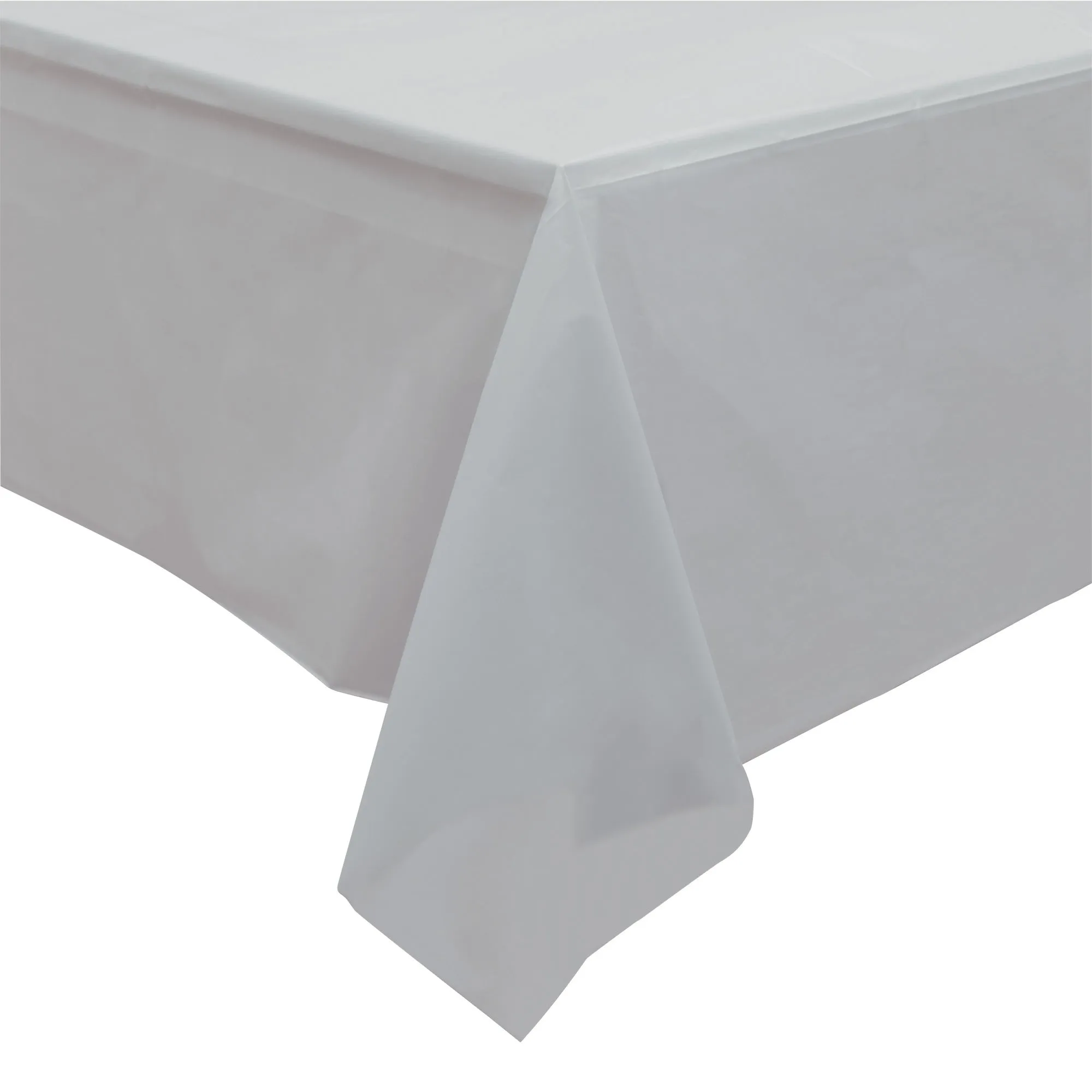 Silver Rectangular Table Cover