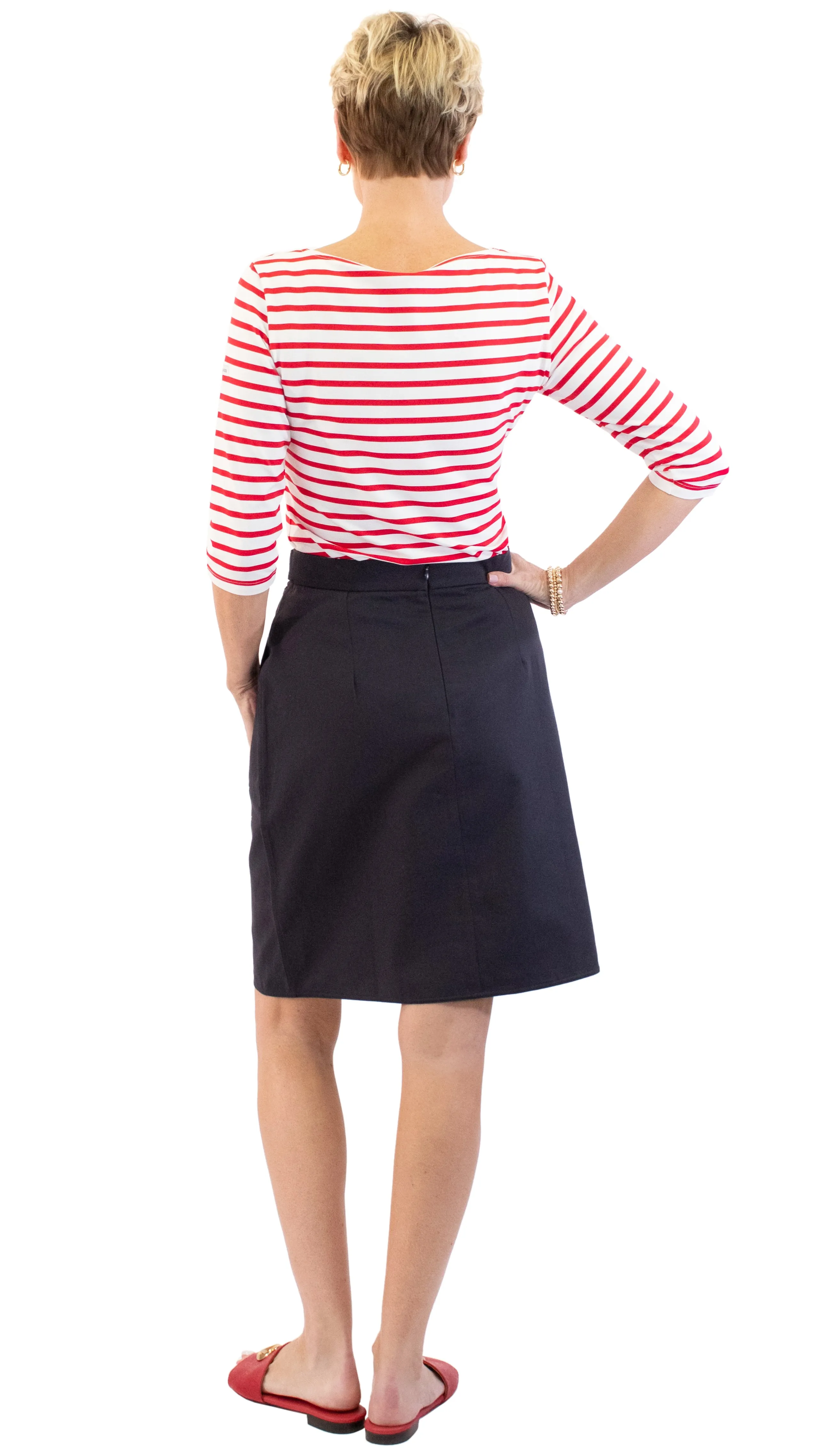 Sporty Skirt - Navy