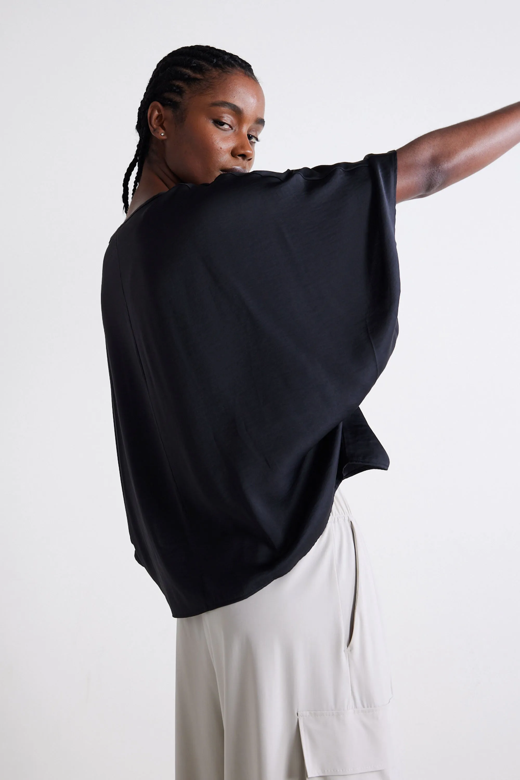 The Slinky Batwing Top