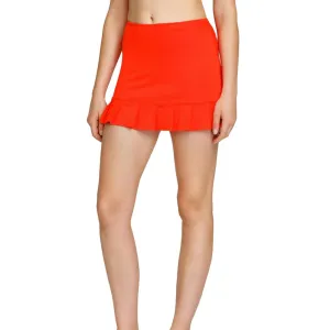 Women's Columbus 14.5 Inch Tennis Skort Paprika